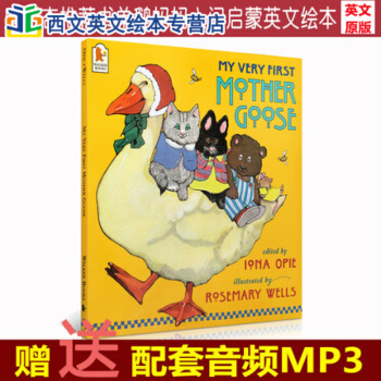 包郵 鵝媽媽童謠 英文原版 My Very First Mother Goose廖彩杏推薦 送音頻 pdf epub mobi 電子書 下載