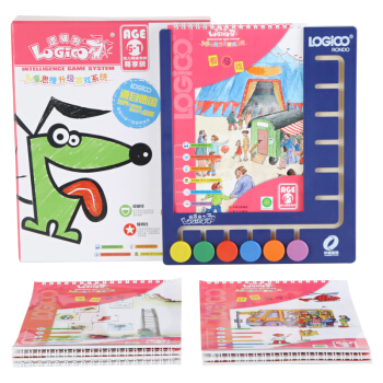 邏輯狗兒童思維升級遊戲係統6-7歲尊享裝（精裝） [6-7歲] pdf epub mobi 電子書 下載