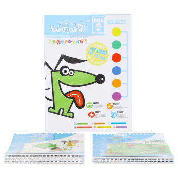 逻辑狗儿童思维升级游戏系统5-6岁（简装） [5-6岁] pdf epub mobi 电子书 下载