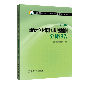 能源与电力分析年度报告系列 2016 国内外企业管理实践典型案例分析报告 pdf epub mobi 电子书 下载