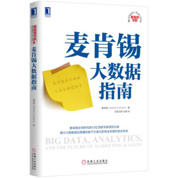 麥肯锡大數據指南 [Big Data, Analytics, and the Future of Marketing &] pdf epub mobi 電子書 下載