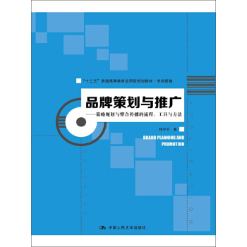 品牌策划与推广:策略规划与整合传播的流程、工具与方法