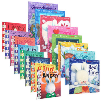 英文原版when I'm feeling kind毛毛兔16本 情绪管理绘本 我爱做的事 pdf epub mobi 电子书 下载