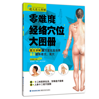 零难度经络穴位大图册（附赠全彩标准人体十二经穴挂图） pdf epub mobi 电子书 下载