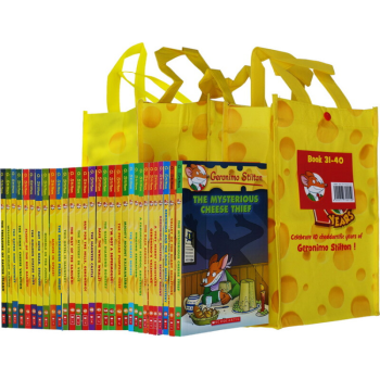 英文原版 Geronimo Stilton 老鼠记者31-60 儿童桥梁章节书30册合售 pdf epub mobi 电子书 下载