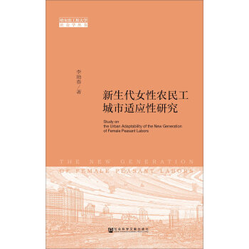 新生代女性農民工城市適應性研究