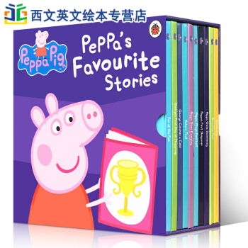 英文原版Peppa Pig Favourite Stories小猪佩奇佩佩猪10本绘本故事 精装 pdf epub mobi 电子书 下载