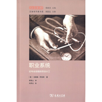 经验与观念丛书·职业系统：论专业技能的劳动分工 pdf epub mobi 电子书 下载