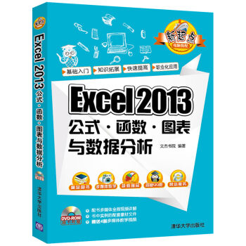 Excel 2013公式·函數·圖錶與數據分析(配光盤)