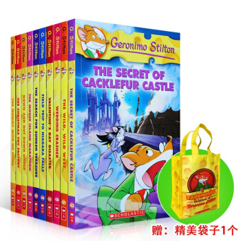 老鼠记者21-30 Geronimo Stilton 原版进口英文章节故事书 pdf epub mobi 电子书 下载