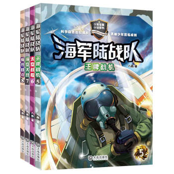 海军陆战队：王牌战机+太空战舰+海空大战+城市战斗（第二辑 套装4册） [9-12岁] pdf epub mobi 电子书 下载