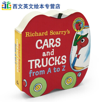 Richard Scarry's Cars and Trucks from A to z 字母紙闆書 pdf epub mobi 電子書 下載
