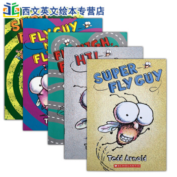 英文原版绘本 Fly Guy Reader Collection 苍蝇小子系列5册套装S pdf epub mobi 电子书 下载