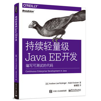 持续轻量级Java EE开发：编写可测试的代码 pdf epub mobi 电子书 下载