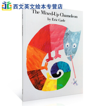 英文原版 The Mixed-Up Chameleon 卡爾爺爺 Eric Carle 變色龍 pdf epub mobi 電子書 下載