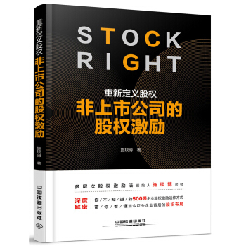 重新定义股权：非上市公司的股权激励 pdf epub mobi 电子书 下载