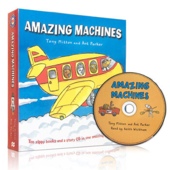 英文原版 Amazing Machines神奇的机器平装大开本 10本附CD pdf epub mobi 电子书 下载