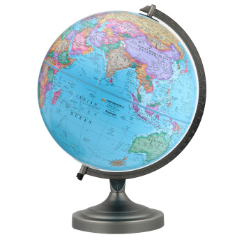 博目地球儀：30cm中英文政區地球儀(金屬支架) pdf epub mobi 電子書 下載