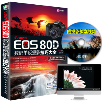 Canon EOS 80D數碼單反攝影技巧大全佳能攝影教程技巧書籍攝影入門新手到精通相機書 pdf epub mobi 電子書 下載