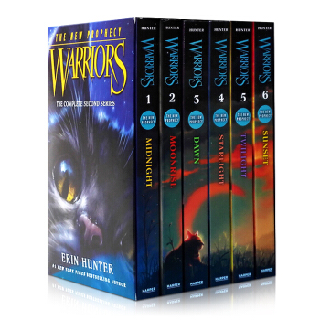 英文原版Warriors The New Prophecy Volumes 猫武士第2部 pdf epub mobi 电子书 下载