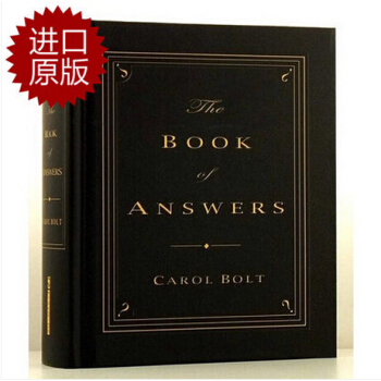 现货 答案之书英文原版 The Book of Answers精装 pdf epub mobi 电子书 下载