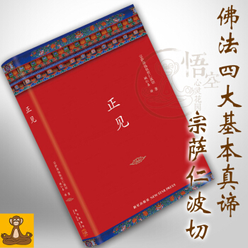精裝正版 正見:佛陀的證悟 宗薩 蔣揚欽哲 宗薩欽哲仁波切傳達佛法的核心教導 鬍因夢 人文社科