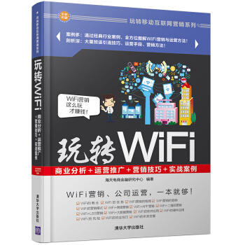 玩转WiFi：商业分析＋运营推广＋营销技巧＋实战案例/玩转移动互联网营销系列 pdf epub mobi 电子书 下载