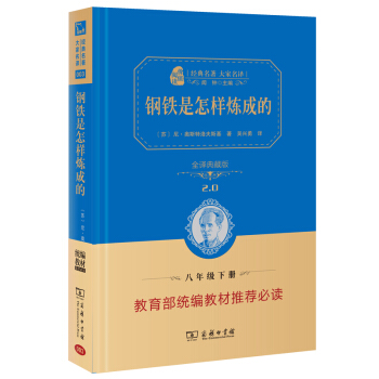鋼鐵是怎樣煉成的 新版 經典名著 大傢名譯（無障礙閱讀 全譯本精裝 ）部編版閱讀八年級下推薦必讀 pdf epub mobi 電子書 下載