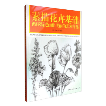 素描花卉基础：循序渐进画出美丽的艺术作品 [Drawing Flowers:Create Beautiful,Artworks with this Step-By-Step Guide] pdf epub mobi 电子书 下载
