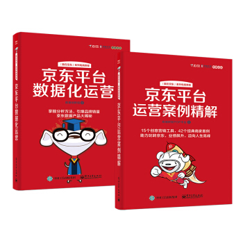 京东平台运营秘籍 京东平台数据化运营+京东平台运营案例精解（京东套装共2册） pdf epub mobi 电子书 下载