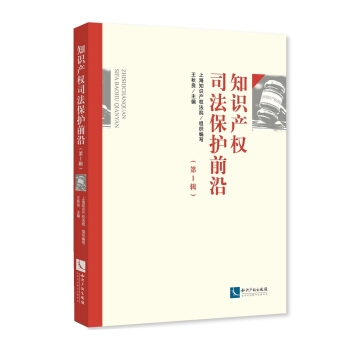 知识产权司法保护前沿（第I辑） pdf epub mobi 电子书 下载