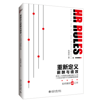 重新定义薪酬与绩效——资深人力资源总监教你做大公司二次创业与新兴行业薪酬绩效制度 pdf epub mobi 电子书 下载