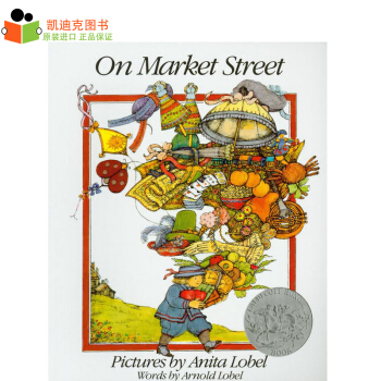 凱迪剋銀奬 英文原版繪本 On Market Street 平裝#