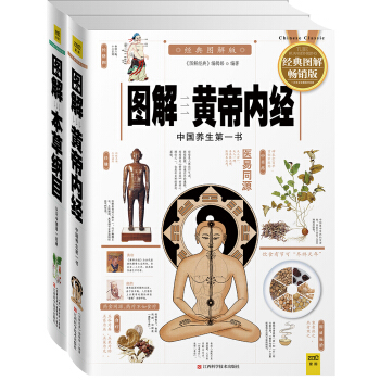 图解黄帝内经+图解本草纲目（套装共2册） pdf epub mobi 电子书 下载