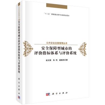 安全保障型城市的评价指标体系与评价系统 pdf epub mobi 电子书 下载