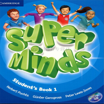 剑桥小学英语 Super Minds 1级 Student's Book 带DVD-ROM 学生用书