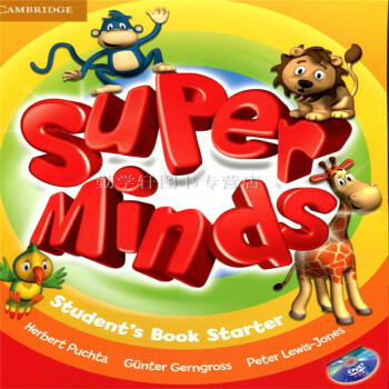 Super Minds Starter Student's Book 带DVD-ROM光盘 学生用书 pdf epub mobi 电子书 下载