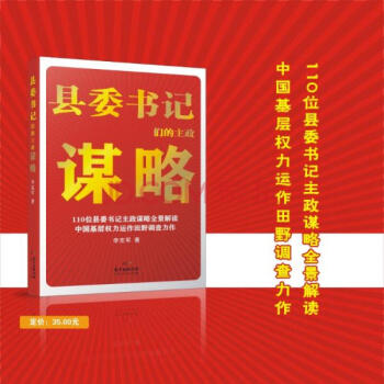 县委书记们的主政谋略/中国基层权力运作田野调查力作 pdf epub mobi 电子书 下载