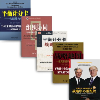 平衡記分卡+組織協同+戰略地圖+戰略中心型組織套裝5冊 pdf epub mobi 電子書 下載