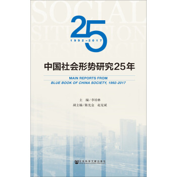中国社会形势研究25年 pdf epub mobi 电子书 下载