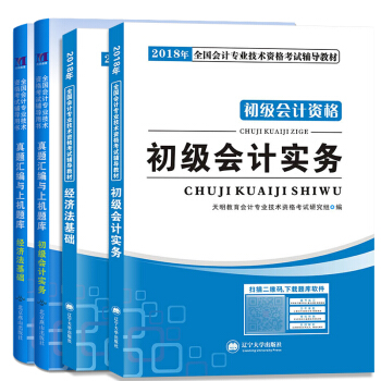 初級會計職稱2018教材真題匯編與上級題庫 初級會計實務+經濟法基礎（套裝共4冊） pdf epub mobi 電子書 下載