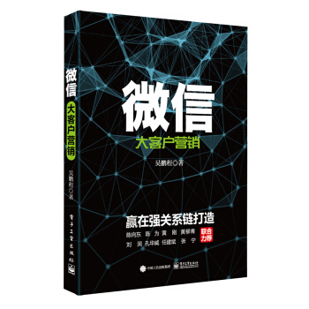 微信大客户营销：赢在强关系链打造 pdf epub mobi 电子书 下载