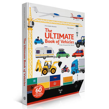 英文原版绘本The Ultimate Book of Vehicles 男孩交通工具操作书 pdf epub mobi 电子书 下载