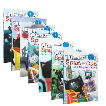 英文原版i can read Splat the Cat 6本套裝 Rob Scotton pdf epub mobi 電子書 下載