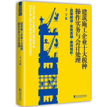 建筑施工企业十大税种操作实务与会计处理:政策解读 实务答疑 案例精析 [practice and accounting treatment of ten major tax] pdf epub mobi 电子书 下载