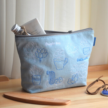 多肉植物化妝包－藍 pdf epub mobi 電子書 下載