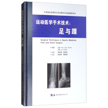 运动医学手术技术：足与踝 [Surgical Techniques in Sports Medicine Foot and Ankle Sugery] pdf epub mobi 电子书 下载