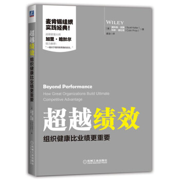 超越绩效：组织健康比业绩更重要 pdf epub mobi 电子书 下载