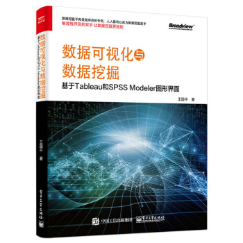 数据可视化与数据挖掘：基于Tableau和SPSS Modeler图形界面 pdf epub mobi 电子书 下载