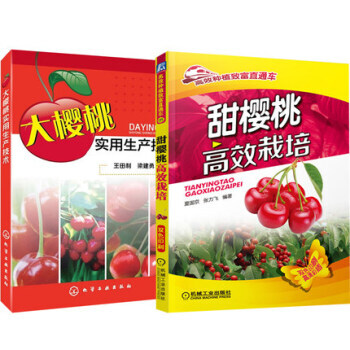 包郵 甜櫻桃高效栽培+大櫻桃實用生産技術 櫻桃栽培技術 櫻桃樹種植技術書籍 pdf epub mobi 電子書 下載